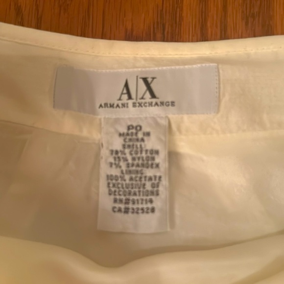 Armani Exchange knee length a line skirt - Picture 3 of 3